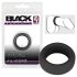 Black Velvet - Paksu penisrengas (2,6 cm) - musta
