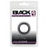 Black Velvet - Paksu penisrengas (2,6 cm) - musta