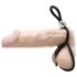 You2Toys - Kolmois säädettävä penis- ja kivessormus (musta)