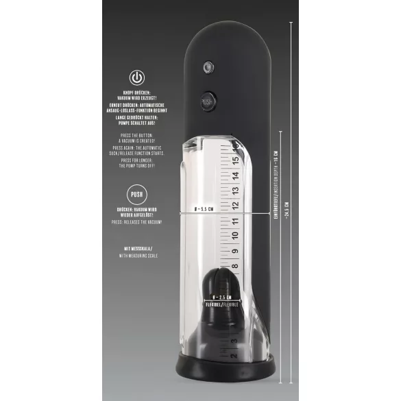 Rebel - automaattinen penispumppu