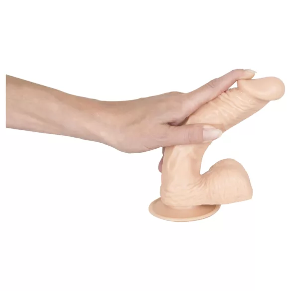 You2Toys - Eurooppalainen rakastaja - kivellinen dildo - keskikokoinen (nude)