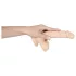 You2Toys - Eurooppalainen rakastaja - kivellinen dildo - keskikokoinen (nude)