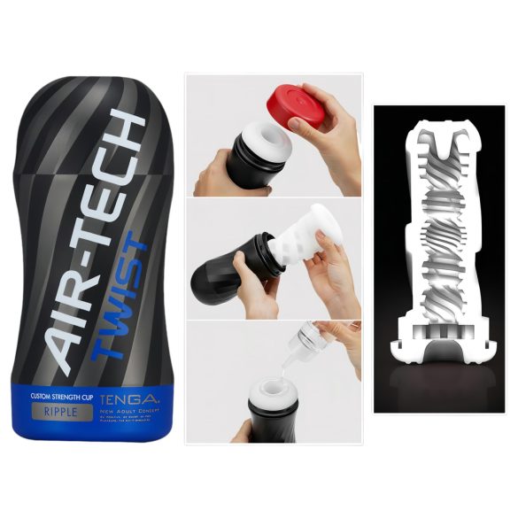 TENGA Air Tech Twist Ripple - Masturbaattori