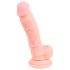 Medical - Lääketieteellinen silikoni dildo (18 cm) - luonnollinen