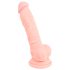 Medical - Lääketieteellinen silikoni dildo (18 cm) - luonnollinen