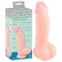 Medical - lääketieteellinen silikonidildo (20cm) - luonnollinen