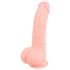Medical - dildo - erittäin pehmeä silikoninen - 20cm luonnollinen