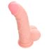 Medical - dildo - erittäin pehmeä silikoninen - 20cm luonnollinen