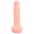 Medical - suora lääketieteellinen silikonidildo (20 cm) - luonnollinen