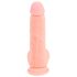 Medical - suora lääketieteellinen silikonidildo (20 cm) - luonnollinen