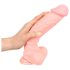 Medical - Lääketieteellinen silikoni dildo (24 cm) - luonnollinen