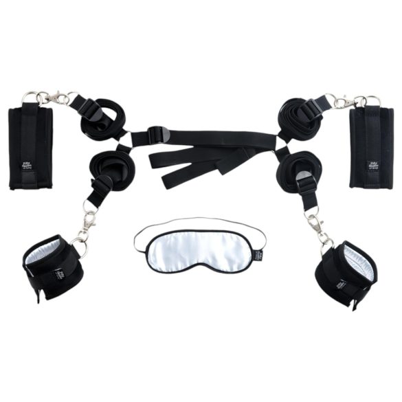 Fifty Shades of Grey - BDSM aloitussetti - handcuffit ja side