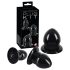 You2Toys - Joustava tulppasarja - anustappisarja - 3 kpl (musta)