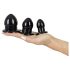 You2Toys - Joustava tulppasarja - anustappisarja - 3 kpl (musta)