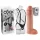 King Cock - Strap-on dildo valjailla - ontto, 28 cm