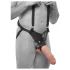 King Cock - Strap-on dildo valjailla - ontto, 28 cm