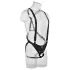 King Cock - Strap-on dildo valjailla - ontto, 28 cm