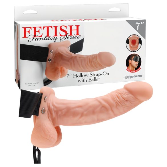 Fetish Strap-on 7 - strap-on dildo - kiinnitettävä - luonnollinen