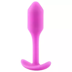   b-Vibe Snug Plug 1 - anustappi sisäisellä painolla (55 g, pinkki)