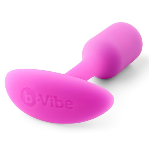 b-vibe - anustappi sisäpainolla 55g - pinkki