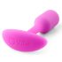 b-vibe Snug Plug 1 - pinkki anaalitappi sisäisellä painolla (55g)