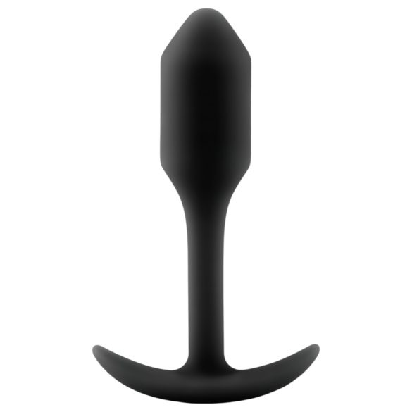 b-vibe Snug Plug 1 - anaalitappi painolla (55g) - musta