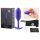 b-vibe Snug Plug 2 - tuplakuulainen anaalitappi (114g) - violetti