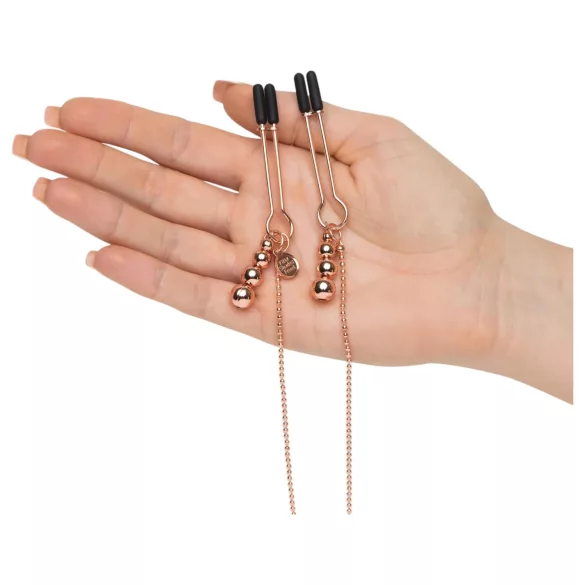 Fifty Shades of Grey - rintaliivi- ja häpyklemmit - metallia