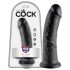 King Cock 8 Dildo (20 cm) - Musta
