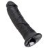 King Cock 8 Dildo (20 cm) - Musta