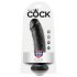 King Cock 8 Dildo (20 cm) - Musta
