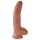 King Cock - dildo tekokiveksillä 23 cm - ruskea