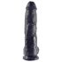 King Cock 10 kives dild(s)oa (25 cm) - musta