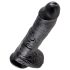 King Cock 10 kives dild(s)oa (25 cm) - musta