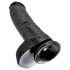 King Cock 10 kives dild(s)oa (25 cm) - musta