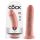 King Cock 20 cm dildon - luonnollinen
