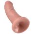 King Cock 20 cm dildon - luonnollinen