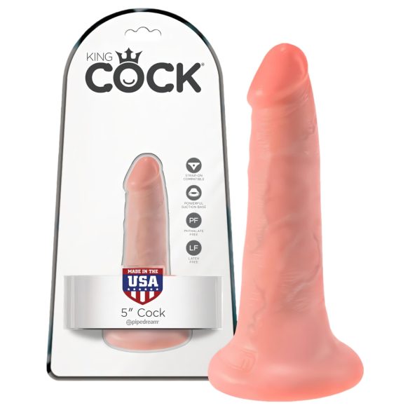 King Cock 5 Dildo (13 cm) - Luonnollinen