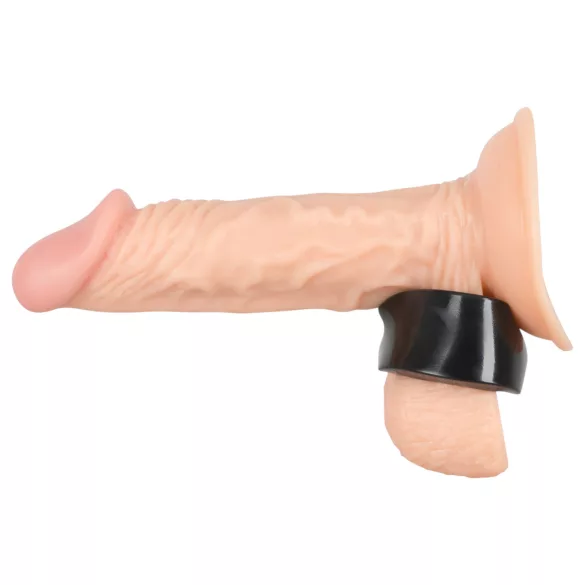 Rebel Ball - penis- ja kivestenrengas sekä venyttäjä setti - musta