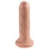 King Cock - dildo realistinen - 15 cm - vaalea