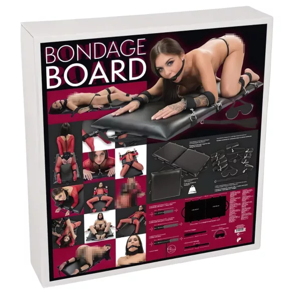 You2Toys - bondage board - kannettava sidontasetti 13 osaa