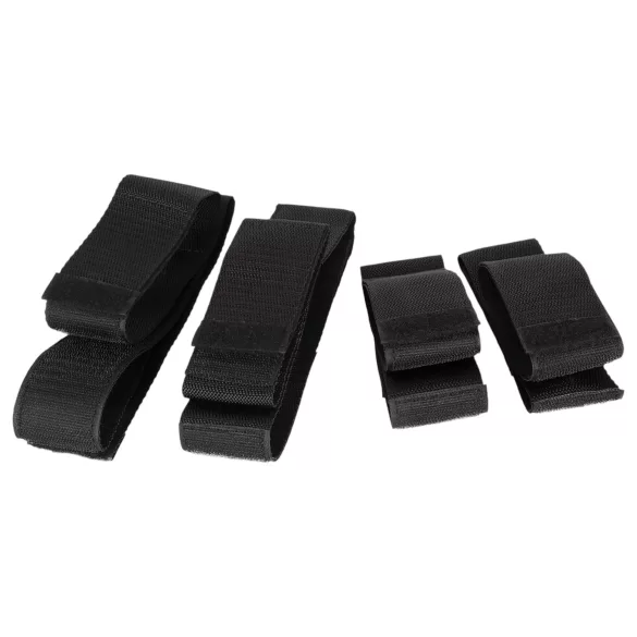 Bad Kitty - käsien ja jalkojen sidontasetti - musta