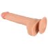 Realistixxx - aidon tuntuinen imukuppidildo (22cm) - luonnollinen