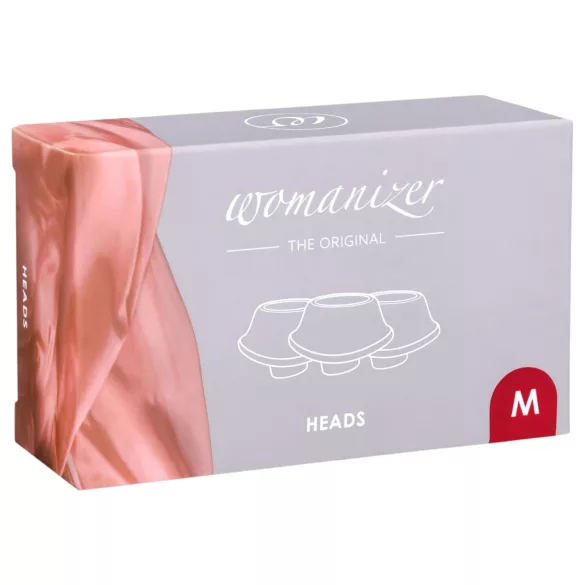Womanizer Premium M - vaihtopäät - 3 kpl - punainen