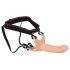 You2Toys - Strap-on - kiinnitettävä, ontto dildo (iso) - luonnollinen