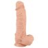 Realistixxx Giant XXL - aidon tuntuinen dildo (32 cm) - luonnollinen