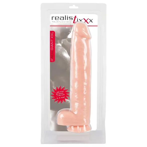 realistixxx - dildo iso 3XL - realistinen - 42 cm - luonnollinen