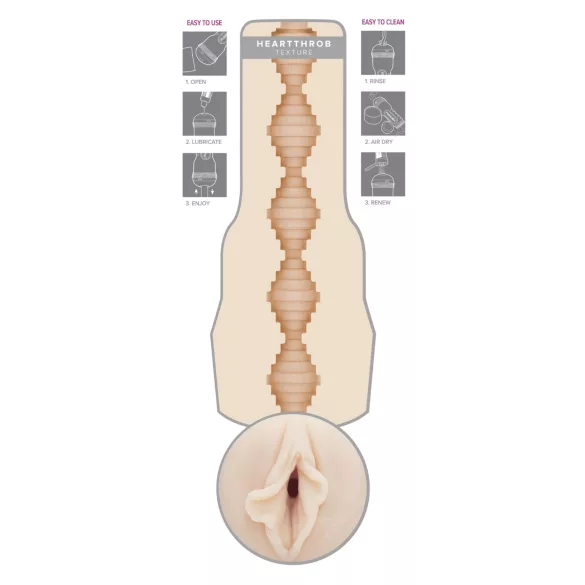 Fleshlight Brandi Love Heartthrobe - tekovagina