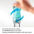 TENGA Spinner Tetra - Masturbaattori (läpinäkyvä)