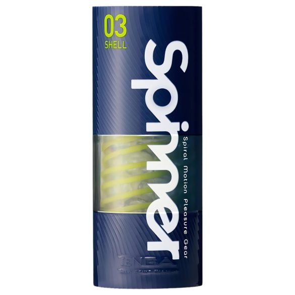 TENGA Spinner Schell - Masturboija (läpinäkyvä)